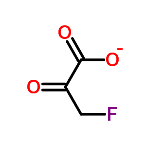 3-氟-2-氧代-丙酸结构式_433-48-7结构式