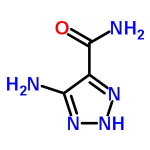 5-氨基-1H-1,2,3-噻唑-4-羧酰胺结构式_4342-07-8结构式