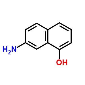 7-氨基-1-萘酚结构式_4384-92-3结构式