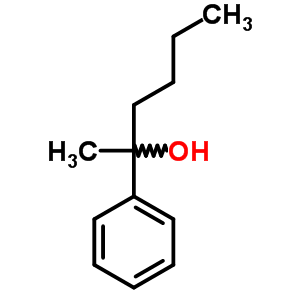 2-苯基-2-己醇结构式_4396-98-9结构式
