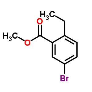 Methyl 5-bromo-2-ethylbenzoate Structure,439937-54-9Structure