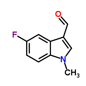 5-Fluoro-1-methyl-1H-indole-3-carbaldehyde Structure,441715-30-6Structure