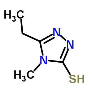 5-Ethyl-4-methyl-4H-1,2,4-triazole-3-thiol Structure,4418-57-9Structure