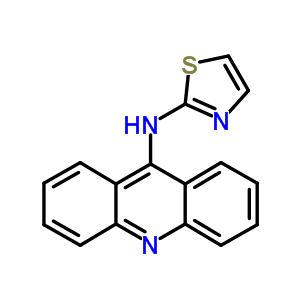 9-Acridinamine,n-2-thiazolyl- Structure,4439-08-1Structure