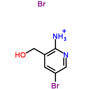 (2-氨基-5-溴吡啶-3-基)甲醇氢溴酸结构式_443956-55-6结构式