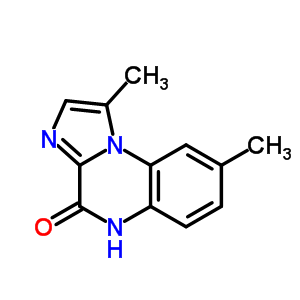 1,8-Dimethylimidazo[1,2-a]quinoxalin-4(5H)-one Structure,445430-61-5Structure
