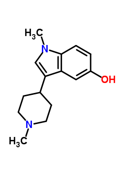 1-Methyl-3-(1-methyl-4-piperidinyl)-1h-indol-5-ol Structure,445441-74-7Structure