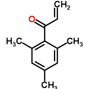 1-(2,4,6-三甲基苯基)-2-丙烯-1-酮结构式_4456-78-4结构式
