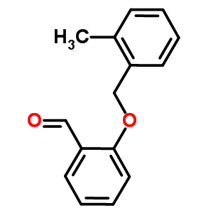 2-[(2-甲基苄基)氧基]苯甲醛结构式_447409-55-4结构式