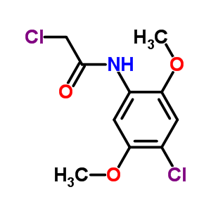 2-氯-n-(4-氯-2,5-二甲氧基苯基)乙酰胺结构式_448250-64-4结构式