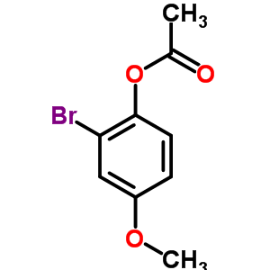 4-乙酰氧基-3-溴苯甲醚结构式_449727-85-9结构式