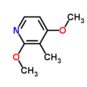 (9CI)-2,4-二甲氧基-3-甲基-吡啶结构式_451458-80-3结构式