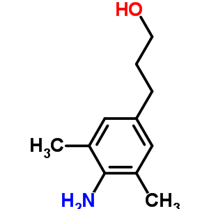 4-氨基-3,5-二甲基苯丙醇结构式_454476-59-6结构式