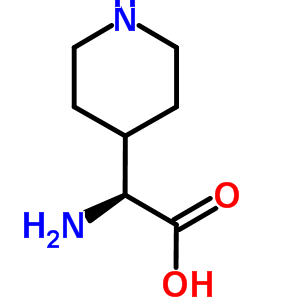 (S)-alfa-amino-4-piperidine acetic acid Structure,459166-03-1Structure