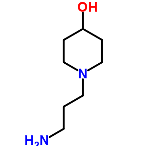 1-(3-Amino-propyl)-piperidin-4-ol Structure,4608-78-0Structure