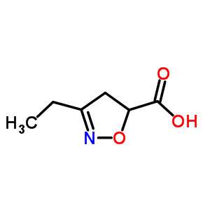 3-乙基-4,5-二氢异噁唑-5-羧酸结构式_471246-96-5结构式