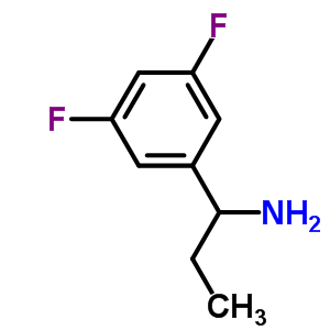1-(3,5-Difluorophenyl)propylamine-hcl Structure,473732-61-5Structure