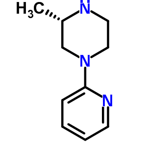 (3s)-(9ci)-3-甲基-1-(2-吡啶)-哌嗪结构式_474417-42-0结构式