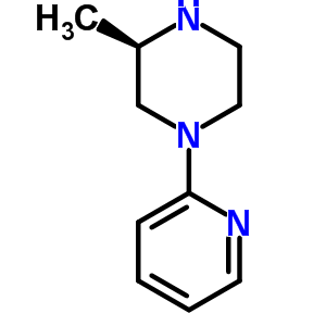 (3r)-(9ci)-3-甲基-1-(2-吡啶)-哌嗪结构式_474417-44-2结构式