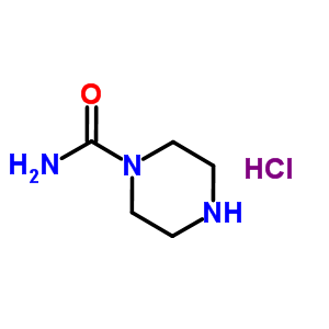 Piperazine-1-carboxlic acid amide hydrochloride Structure,474711-89-2Structure