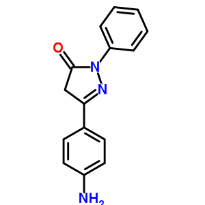 5-(4-氨基苯基)-2-苯基-4H-吡唑-3-酮结构式_478398-27-5结构式
