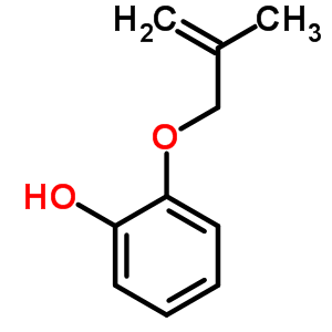 2-[(2-Methyl-2-propenyl)oxy]-phenol Structure,4790-71-0Structure