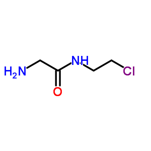 2-氨基-N-(2-氯乙基)乙酰胺结构式_4840-37-3结构式
