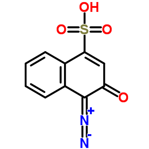 1,2-Naphthoxy-diazole-4-sulfonic acid Structure,4857-47-0Structure