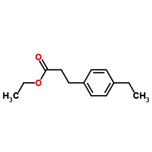 3-(4-Ethyl-phenyl)-propionic acid ethyl ester Structure,488814-80-8Structure