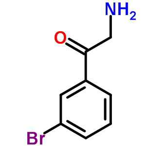 2-氨基-1-(3-溴苯基)-乙酮结构式_491837-88-8结构式
