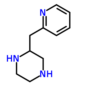 2-(2-吡啶甲基)哌嗪结构式_494783-29-8结构式