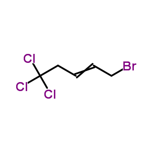 1-溴-5,5,5-三氯-2-戊烯结构式_4954-44-3结构式
