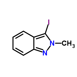 2H-Indazole, 3-iodo-2-methyl- Structure,49572-64-7Structure