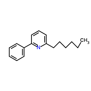 2-Hexyl-6-phenylpyridine Structure,499158-97-3Structure