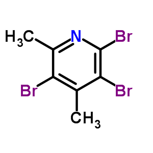 2,3,5-三溴-4,6-二甲基-吡啶结构式_5006-58-6结构式