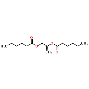 丙二醇二己酸酯结构式_50343-36-7结构式
