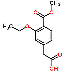 (4-Carboxy-3-ethoxy)phenyl acetic acid Structure,503834-19-3Structure