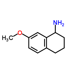 1,2,3,4-Tetrahydro-7-methoxy-1-naphthalenamine Structure,50399-51-4Structure