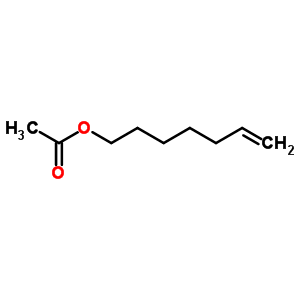 7-乙酰氧基-1-庚烯结构式_5048-30-6结构式