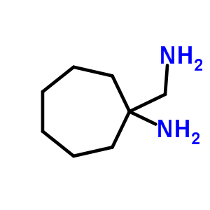 1-氨基甲基-环庚基胺结构式_5062-68-0结构式