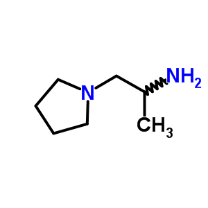 1-(1-Pyrrolidinyl)-2-propanamine Structure,50998-03-3Structure
