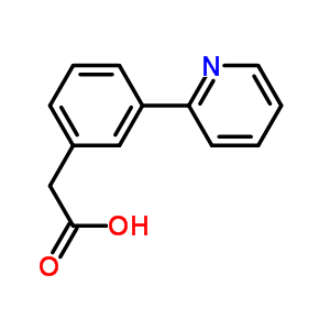 3-(2-吡啶)苯乙酸结构式_51061-68-8结构式