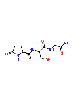 焦谷氨酰-丝氨酰-甘氨酰胺结构式_51095-58-0结构式