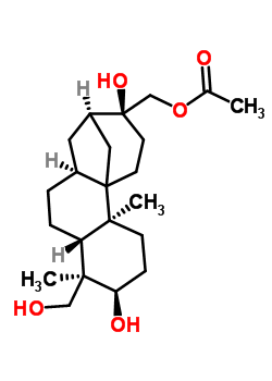 阿非迪霉素17-乙酸酯结构式_51103-57-2结构式