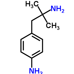 4-(2-氨基-2-甲基丙基)苯胺结构式_51131-55-6结构式