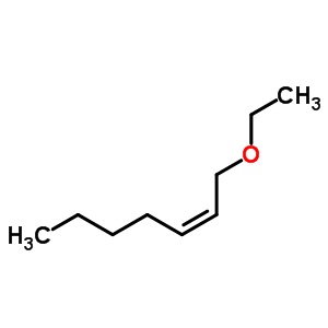 (Z)-1-乙氧基-2-庚烯结构式_51149-74-7结构式