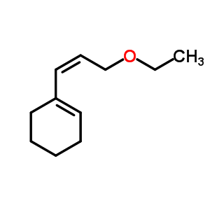 1-[(Z)-3-乙氧基-1-丙烯基]-1-环己烯结构式_51149-78-1结构式
