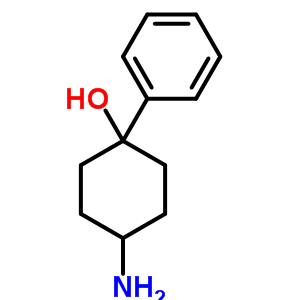 4-氨基-1-苯基-1-环己醇结构式_51171-78-9结构式