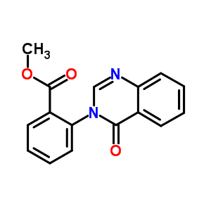 Methyl 2-(4-oxoquinazolin-3-yl)benzoate Structure,51310-21-5Structure