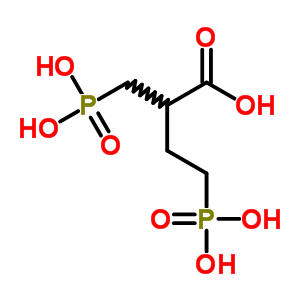 4-膦酰-2-(膦酰甲基)-丁酸结构式_51360-27-1结构式